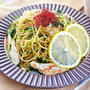 ささみと豆苗のレモンしょうゆパスタ｜レシピ・作り方