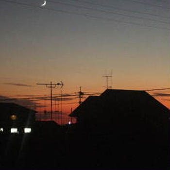 冬の空。