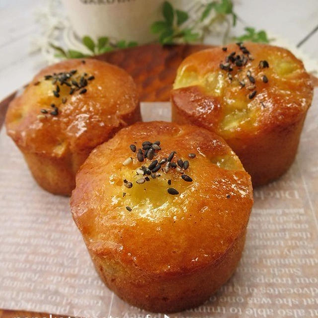 サツマイモの焼き菓子でほっこり