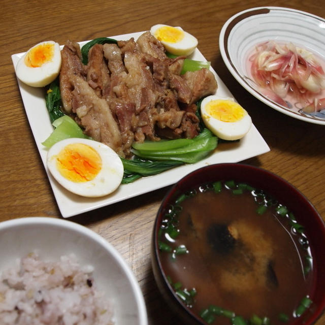 豚の角煮
