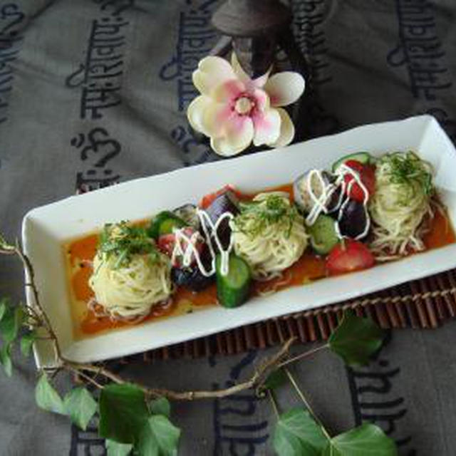 畑の野菜でチャイニーズ麺