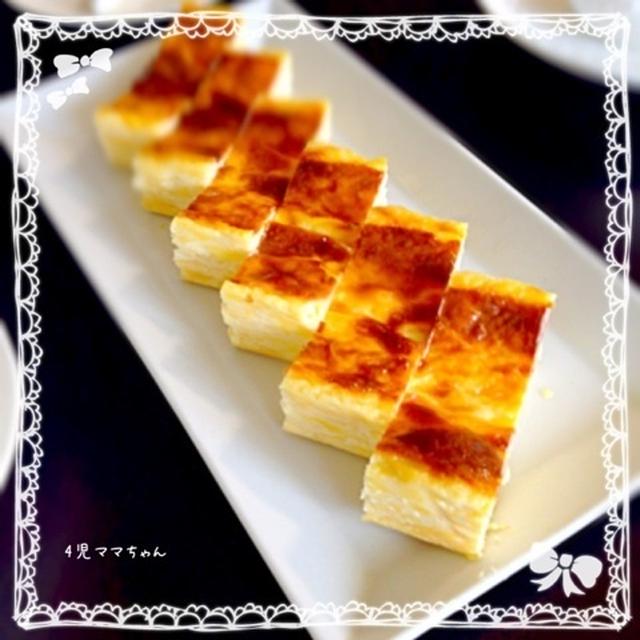 簡単 パウンド型でベイクドチーズケーキ レシピ By 4児ママちゃんさん レシピブログ 料理ブログのレシピ満載