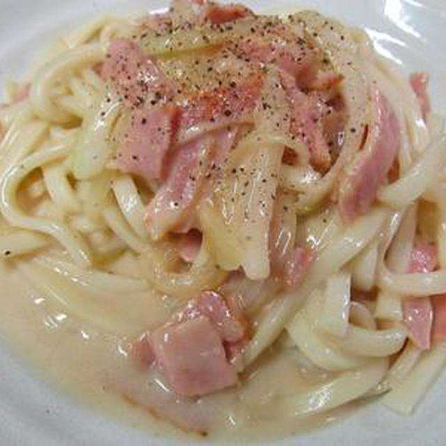 洋風クリームうどん