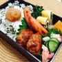 予備校生男子弁当♪ハンバーグ♪
