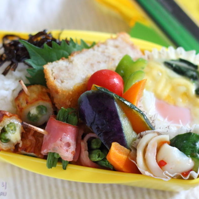 【弁当】トースターで複数おかずを同時に焼いて楽ちん！／父の日におすすめ30品目弁当