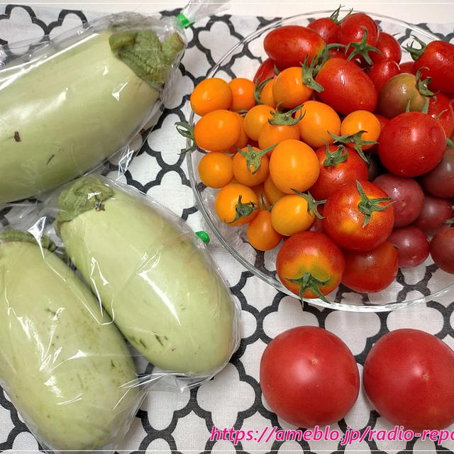 緑色ナスとミニトマトでお料理いろいろ。広島ブランド野菜「狩留家なす」ってご存知ですか？