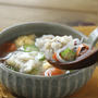 冷凍オクラと冷凍焼売のボリュームスープ♪ストック食材で主菜になるスープ