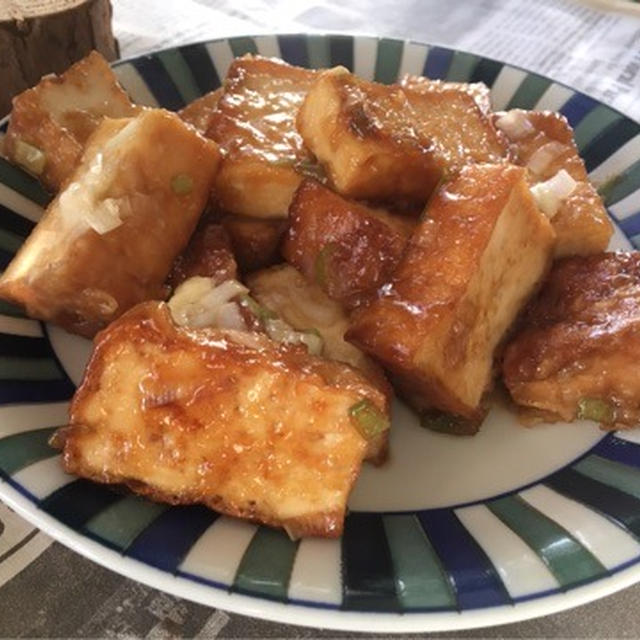【時短・50円おかず】厚揚げで簡単♡ コクがあって美味しい
