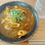 いつまで続くかなGI値を気にして作ったカレー蕎麦ランチ