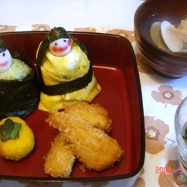 お雛様と結婚記念日☆