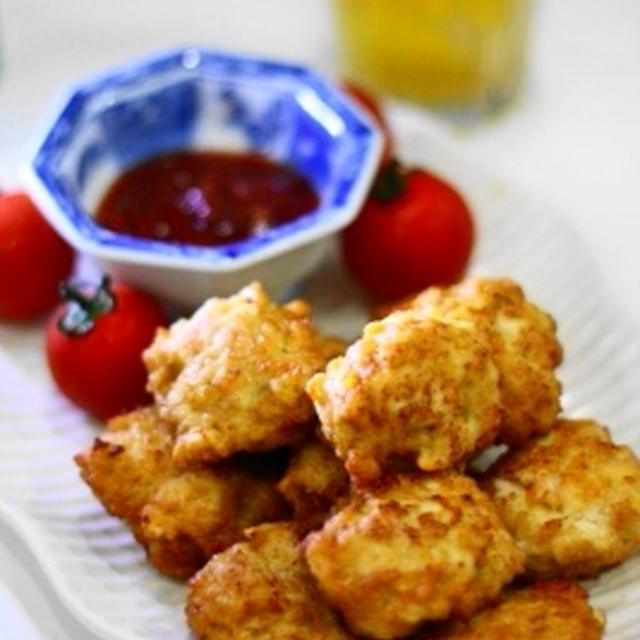 鶏胸肉deレッドホットチキンナゲット