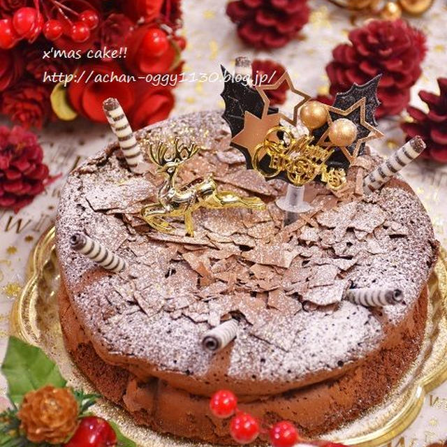 過去５年のクリスマスケーキ♪今年のために復習。