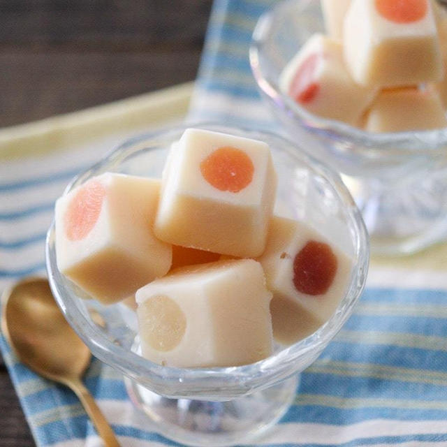 【製氷器で簡単】フルーツ豆乳ヨーグルトキューブアイスレシピ