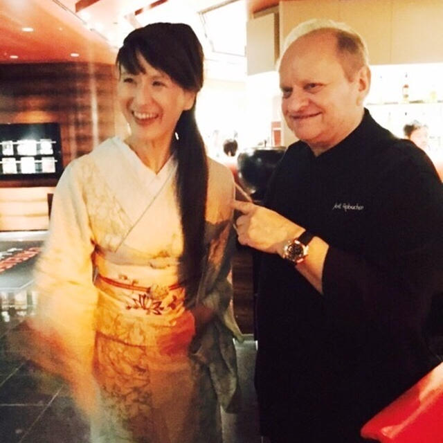 「野菜の新作を 食べてみて」ジョエル・ロブション氏がご来日中で、、