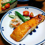 こんがり味噌が美味しい【オーブンで簡単♪鮭の黄金焼き】