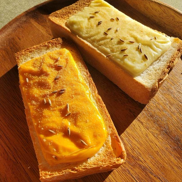 【クミンシード・コリアンダーパウダー】TwinSpiceチーズトースト