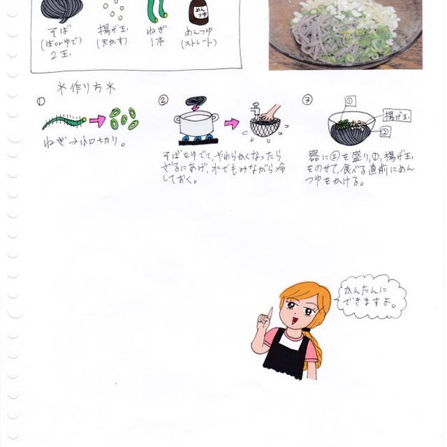 冷やしたぬきそば