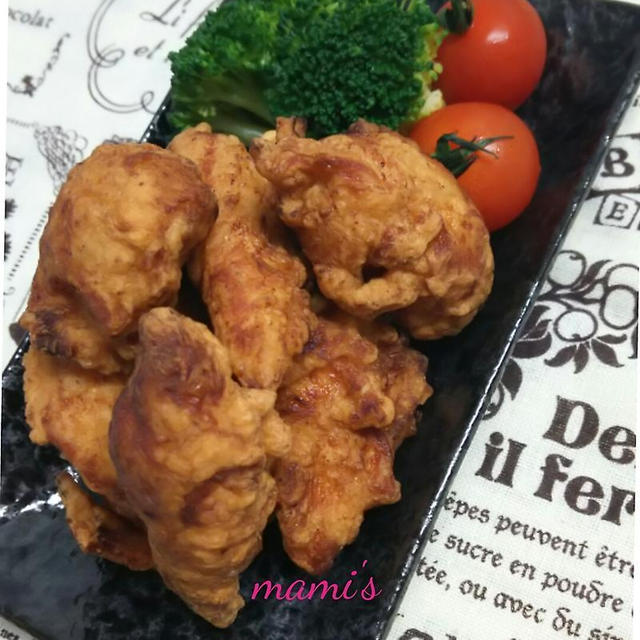 クリスマスにローストチキンやフライドチキンもいいけど、捨てがたい☆唐揚げ☆
