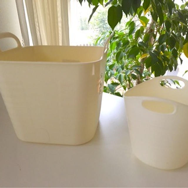 【話題のダイソー商品】ソフトバスケットが優秀♡我が家も使ってます