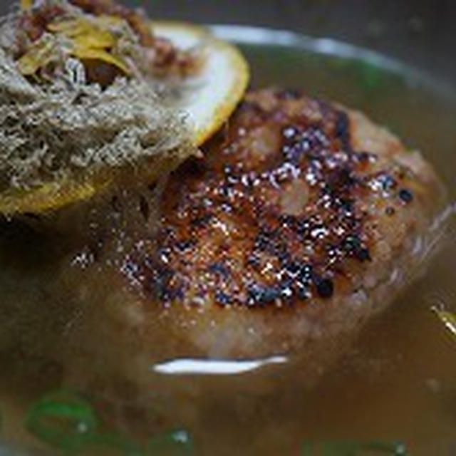 焼きおにぎりのダシ茶漬け