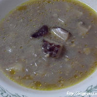 乾し椎茸使用　材料三つ！簡単濃厚スープ