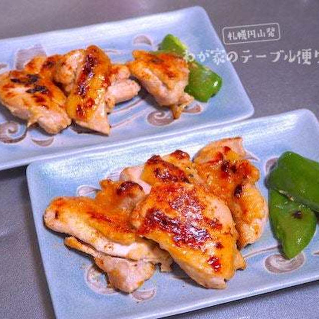 思いつきで「鶏もも肉のみそ照り焼き」を作ってみたらコレが大当たり♪