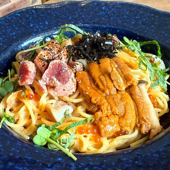 ウニのパスタ