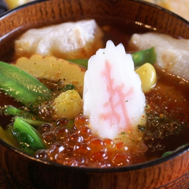 《元日はあき流お宝雑煮＾＾／温泉～晩のおつまみ迄ご紹介です。》