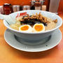 醤油チャーシュー麺の背脂変更多めで啜る 〜メンマ・LINEクーポン味付玉子・山岡家〜