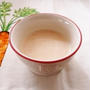 レシピブログ連載☆離乳食レシピ☆「人参の豆乳スープ」更新のお知らせ♪