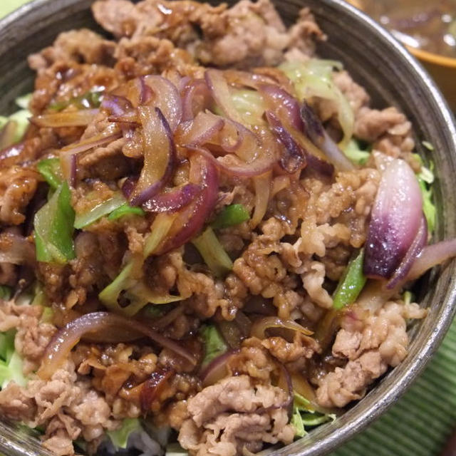 【Dinner】壁ドン・・・焼き肉丼