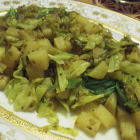 サブジ　インド風野菜炒めです　GABANシーズニングスパイスで