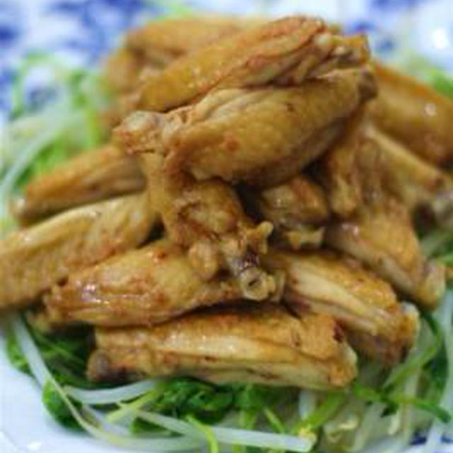 レンジで簡単! 鶏手羽中のピリ辛レンジ蒸し