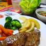 「試験とバイトよく頑張ったね！」と言いたかったけど・・・の晩ご飯