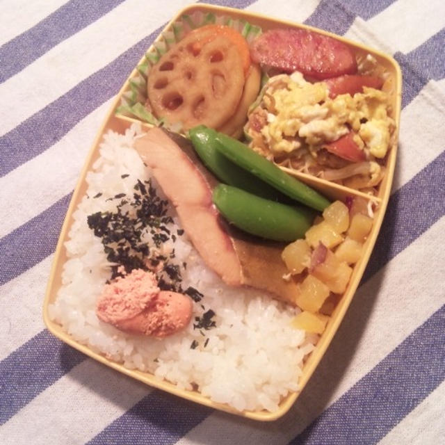 昭和っぽい 魚の煮付け弁当 By ハロー２６６２６さん レシピブログ 料理ブログのレシピ満載