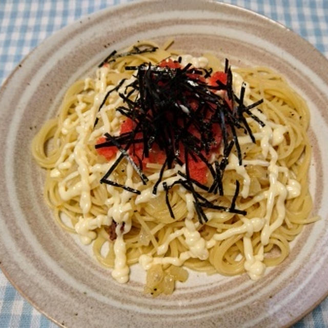 和風明太マヨパスタ（創作パスタ）