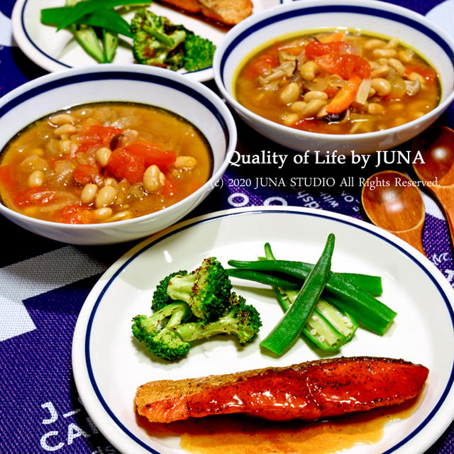 月曜の晩ご飯／年に一度の検査結果もろもろ