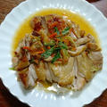 中華風鶏モモ肉の香味焼き