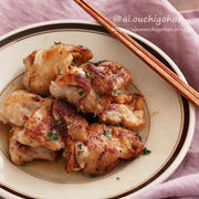 ポリ袋でもんで焼くだけ＊鶏の梅マヨ照り焼き♡その他鶏肉だけレシピ３選♡