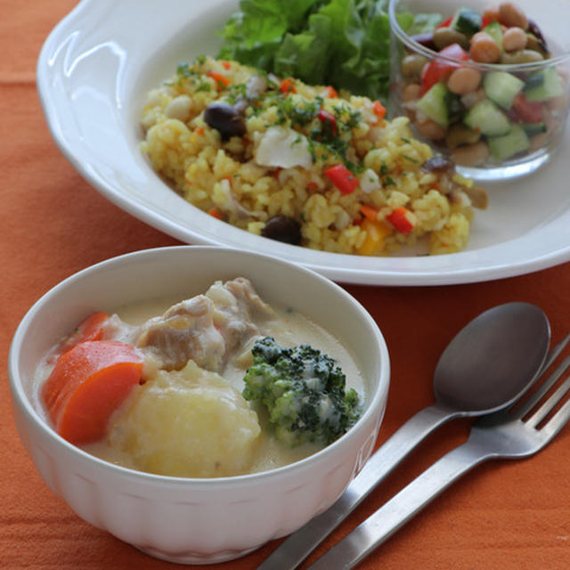 油を一滴も使わない！ヘルシーすぎるクリームシチュー！