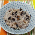 お野菜の旨みを堪能しよう！！玉ねぎと煎り黒豆のごはん