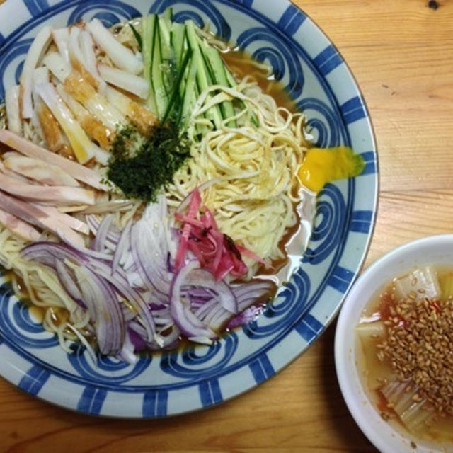 ♪冷やし中華始めました〜♪