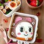 《キャラ弁》ランチパックでドラミちゃん♡作り方