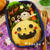 おばけかぼちゃのハロウィンオムライス弁当/キャラ弁