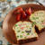 新玉ねぎとスモークサーモンとのケークサレ