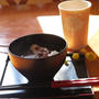 鏡餅deおしるこ×明日は縫った指の抜糸予定