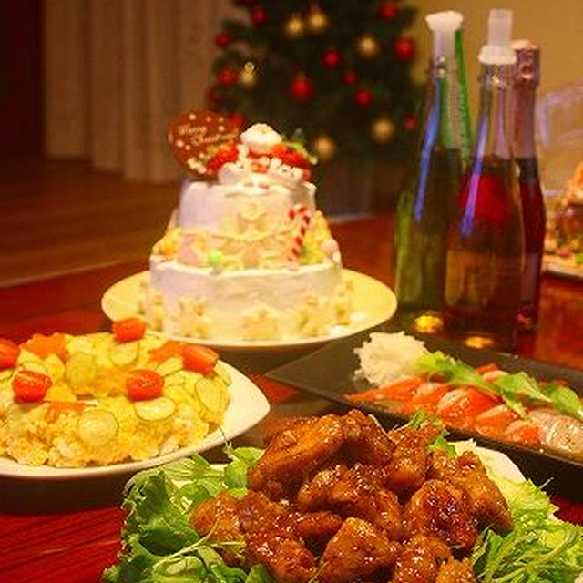 クリスマス　パーティーメニュー