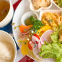 大豆ミートDE唐揚げランチと神シフォン♡
