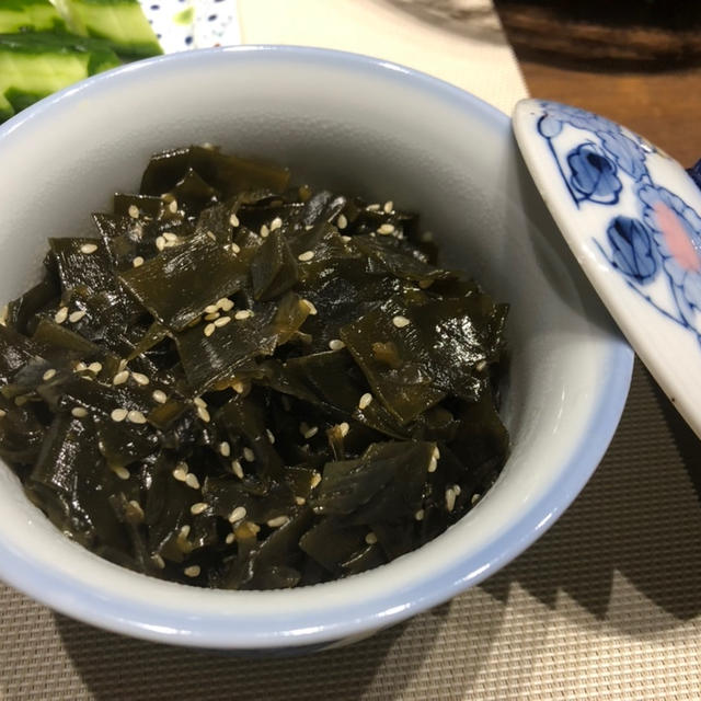 出汁の後の昆布の佃煮