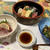 寿司屋さんの飲み会。出石そば風の辛味大根そば